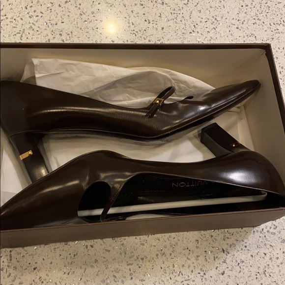 👡Louis Vuitton high heels-👡brown- like new - Picture 7 of 8